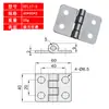 Bisagra de Mariposa de Acero Inoxidable Tipo Límite Hfg21-36/50/75-Shhpsd36/50/75 Hfl17-40