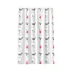 Cortina de Ducha Impermeable Antimoho Estampada Cortina Colgante Partición Vendedor Caliente de Amazon Cortina Impermeable para Baño con Ganchos Comercio Exterior Transfronterizo