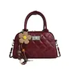 2026 Bolso acolchado de estilo coreano de moda para bolos, Bolso de mano cruzado casual simple de nicho de moda