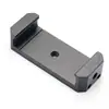 Clipe Metálico para Celular Cabeça Adaptadora de Tripé Fotográfico em Liga de Alumínio Suporte Fixo Suporte para Transmissão ao Vivo Acessórios Rosca 1/4