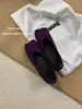 Mocasines Retro Versátiles de Tacón Bajo Zapatos para Mujer 2025 Nuevos Primavera Otoño Invierno Rojos sin Cordones Zapatos de Abuela