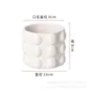 Vaso de Cerâmica Florido Porcelana Branca Criativo Simples para Plantas Verdes de Interior Vaso Presente Estilo Moderno Ins Vaso para Suculentas Presente Comercial