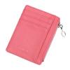 Monedero de piel sintética con cremallera para mujer, tarjetero, conjunto de tarjetas, bolso de identificación con varias tarjetas, venta directa de fábrica