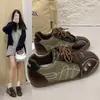 Tênis Retro Forrest Gump Bider Treino 2026 Novo Estilo Casual Esportivo Moda Feminino Respirável Leve Outono/Inverno Nicho