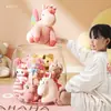 Barril de Almacenamiento para Muñecas Muñeco de Peluche Tela Sala de Estar Juguetes para Niños Caja Organizadora de Muñecas Grandes Taburete de Almacenamiento Transparente