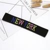 Accesorios para la Cabeza Estilo Coreano Diadema con Letras Coreanas Pañuelo para Lavarse la Cara de Hombre Tocado Ancho Diadema Mismo Estilo que Chen Weiting Deportista Moda para Mujeres
