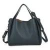 Bolsas de Cuero Suave Nuevas Otoño/Invierno 2025 Bolso Cubo de Alta Gama Moderno Gran Capacidad Bolso de Mano para Viajes Diarios Bolso de Hombro