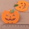 Accesorios para el cabello de Halloween al por mayor, divertidas horquillas de calabaza fantasma para niños, hechas a mano, material para horquillas