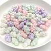 25*13mm artículos de alta calidad color real acrílico UV nubes pequeñas con agujero pasante cuentas sueltas colgante diy llavero accesorios de joyería
