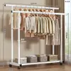 Perchero de pie para el hogar, dormitorio, balcón, dormitorio, tendedero simple, poste único, barra de secado interior