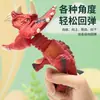Nuevo clip de tiburón dinosaurio prensa resorte telescópico mordida mecánica divertido creativo juguetes para niños
