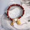 Pulsera Multicolor con Lazo y Flores de Lirio del Valle Bordada a Mano para Novias, Estilo Antiguo, Linda, Novedosa y Versátil Lote de Pulseras