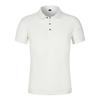 DGCY6502#250 polo de manga corta con solapa de algodón mercerizado de doble hilo, ropa de cultura corporativa de grupo con logo estampado