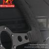 Venta caliente transfronteriza volante de liberación rápida modificado para coche de 14 pulgadas cuero p5 cuero mate volante de carreras