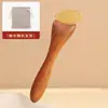 Palo de Masaje de Pezuña de Oveja de Resina de Sándalo Dorado para Cara, Ojos y Raspador Facial, Herramienta de Peine para Masaje de Cabeza, Personalizable