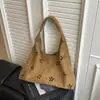 Bolsa Retro Fosca para Mulheres, Grande Capacidade, Novo Estilo Outono e Inverno 2026, Bolsa de Ombro Único Mãe e Filha, Bolsa Tote Adequada para Trabalho e Deslocamento