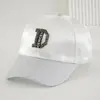 Explosiones Transfronterizas Gorra de Béisbol con Letras de Diamante para Pareja de Hombres y Mujeres Ajustable Diamante Brillante Gorra de Moda Casual Urbana
