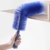 Cepillo limpiador de ventilador doméstico multifuncional, cepillo para eliminar el polvo, cepillo limpiador de mosquiteros y persianas, plumero para polvo de aire acondicionado