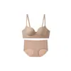 Sujetador de color sin costuras estilo japonés push-up para mujeres, realza busto pequeño, mejora la apariencia, reduce los rollitos laterales, previene la flacidez