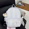 Mochila de Raya de Encaje Suave y Linda Estilo Nuevo Primavera y Verano para Mujer, Estilo Chica Dulce Fufu, Mochila Tesoro para Viajes Diarios en Color Morado Batata