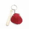 Llavero Colgante Mini Béisbol Transfronterizo Accesorios Deportivos Casuales Softbol Béisbol Pequeños Accesorios Fabricante de Manualidades