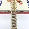 Encaje Bordado Calado Hilo Dorado Lentejuela Estilo Étnico Ancho 4.3cm, Estilo Chino Retro Accesorios para Faldas Materiales DIY