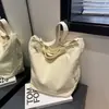 Bolso de Lona Retro Sencillo para Mujer 2026 Nuevo Bolso Tote de Clase para Estudiantes Universitarios Bolso de Hombro Cruzado de Moda para Viajar
