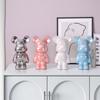 Boneca de urso de amor de desenho animado fofo de cerâmica de 18cm decoração de urso violento sala de estar armário de vinho mesa decoração de casa