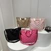 Bolsa de Hombro Nueva Otoño 2024 Estilo Coreano Bolso de Mano Tote para Mujer Gran Capacidad Casual Prisma Moda Casual Bolso Grande