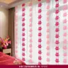 Pegatinas de Tira Larga con Palabras Felices para Bodas, Colgantes para Cortinas, Set de Decoración de Habitación de Boda, Decoración para Dormitorio y Sala de Estar de Casa Nueva, Guirnalda de Mariposas