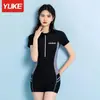 Roupa de banho feminina peça única adulta nova sensação de alta qualidade fonte termal inverno plus size conservadora feminina profissional piscina roupa especial