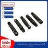 Conectores quatro em um personalizados para fabricantes, ferragens para guarda-roupas, acessórios para móveis, ferragens de metal com furos, acessórios para parafusos