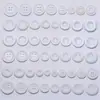 Botones Personalizados para Abrigo Cortavientos de Fabricante Botones de Resina Perlados Negros y Blancos Botones Decorativos Redondos Brillantes Mate para Ropa Traje
