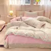 2025 Nuevo Estilo Algodón Puro Múltiples Especificaciones Funda de Edredón Sábanas Juego de Cama de Cuatro Piezas