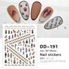 Redanco novo 3D explosões desenho animado padrão filhote fofo adesivos para nail art cola traseira adesivos de unha joias atacado