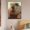 Pintura Decorativa de Animación de Dibujos Animados del Niño Mágico Nezha Pintura Colgante para Dormitorio Habitación de Estudiantes Habitación Infantil Pintura Colgante de Retrato Familiar