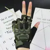 Guantes de Medio Dedo para Niños y Estudiantes, Desarrollo de Deportes al Aire Libre, Fitness, Guantes Tácticos Militares Antideslizantes sin Dedos para Entrenamiento de Niños