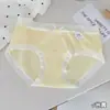 10A Antibacteriano Nuevo Estilo Simple y Versátil Dulce Ropa Interior Extendido Algodón Puro Cintura Media Cómodo y Transpirable Calzones para Niñas