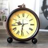 Despertador creativo pastoral europeo retro silencioso para estudiantes perezosos, despertador pequeño de cabecera simple, Reloj Despertador Reloj Reloj Reloj Reloj Reloj
