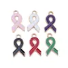 18X10Mm 0.65g Liga Multicor Fita Pingente Gotejante Pulseira Brincos Colar Acessórios de Joias DIY
