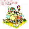 Aishang Spelling Quebra-cabeça de Papel Infantil Modelo 3D Estéreo Casa DIY Feita à Mão de Menino Brinquedos Educativos de Educação Infantil Montados
