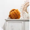 Cojín Decorativo de Color Sólido Transfronterizo, Bola de Cojín de Cuerda de Tres Hilos, Decoración de Cojín para Cabecera de Cama Tejido a Mano, Sofá, Respaldo del Hogar, Ventana Saliente