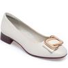Zapatos de cuero para mujer, primavera y otoño, nuevos zapatos para mujer de mediana edad, cómodos, de cuero suave, suela blanda, tacón medio, zapatos de una sola capa, suela de goma, tacón grueso, zapatos de mamá