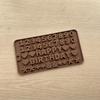Molde de silicona digital molde de letras ABC molde digital 123 molde para hacer chocolate galleta cubito de hielo para hornear