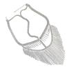 Máscara de borlas para actuación de fiesta en el escenario de club nocturno, moda europea y americana, sexy, pedrería AB, accesorios para el cabello, tocado, accesorios transfronterizos