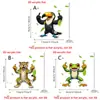 Serie Animales de Primavera Conejitos Blancos Lindos Diversión Apilando Acrílico 2D Coche Mochila Llavero Colgante Decoración