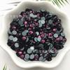 Pedra de Strass para Nail Art com Fundo Plano Cor Branca Fundo de Borracha Diamante Austríaco Imitação Vestido de Dança de Salão Doméstico Vestido de Casamento Vestido Latino Adesivo