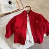Suéter de Color Sólido para Niños 2026 Nuevo Estilo Primavera y Otoño Suéter de Punto para Niños Cárdigan con Cremallera para Bebé y Niño Pequeño Venta al por Mayor