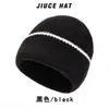 Gorro de punto de alta calidad, liso, elegante y moderno, de Corea, para mujer, perfecto para usar al aire libre en invierno, proporcionando calidez y protección para los oídos.