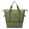 Bolsa de Viaje Portátil Elegante a Cuadros Ligera Bolsa Deportiva de Fitness Gran Capacidad Bolsa para Hospital de Maternidad Bolsa de Equipaje Expandible